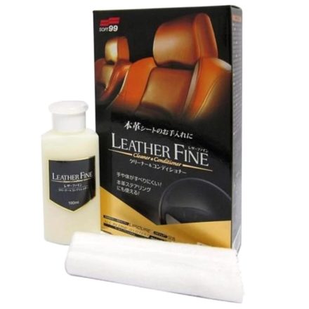 SOFT99 Leather Fine - Leather cleaner and leather care 100ml