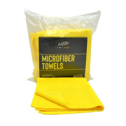 ZviZZer Lemon Yellow Borderless Microfiber Towel 40x40 (10pcs)