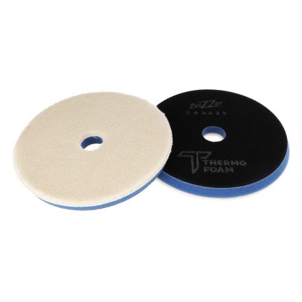 ZviZZer Thermo Wool polishing disc 125mm - Blue